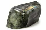 Flashy, Free-Standing Polished Labradorite - Madagascar #268098-1